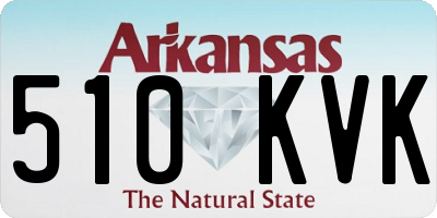 AR license plate 510KVK