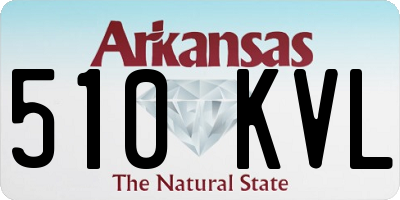 AR license plate 510KVL