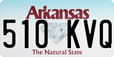 AR license plate 510KVQ