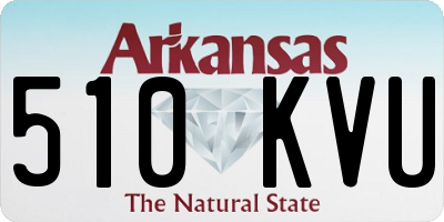 AR license plate 510KVU