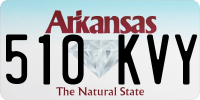 AR license plate 510KVY