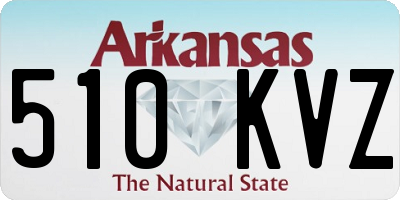 AR license plate 510KVZ