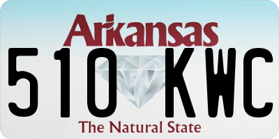 AR license plate 510KWC