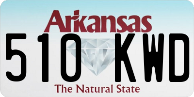 AR license plate 510KWD