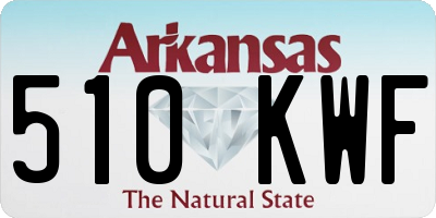 AR license plate 510KWF