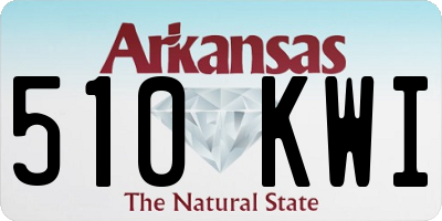 AR license plate 510KWI