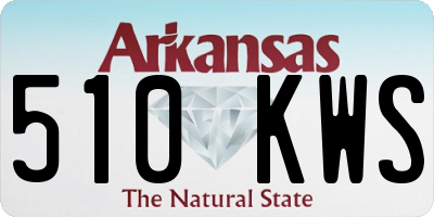 AR license plate 510KWS