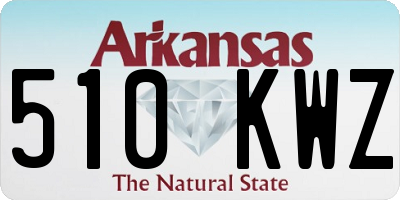 AR license plate 510KWZ