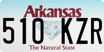 AR license plate 510KZR