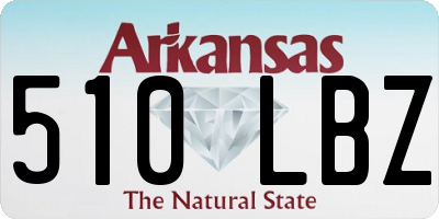 AR license plate 510LBZ