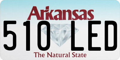 AR license plate 510LED