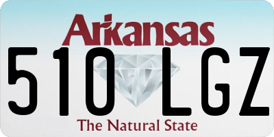 AR license plate 510LGZ