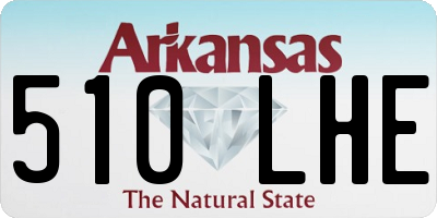 AR license plate 510LHE