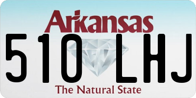 AR license plate 510LHJ