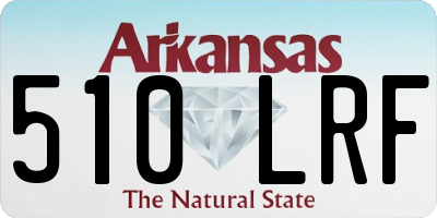 AR license plate 510LRF