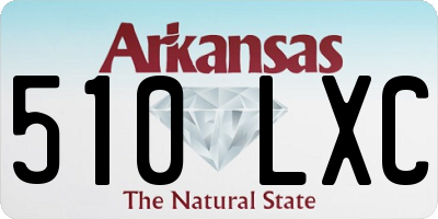 AR license plate 510LXC