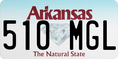 AR license plate 510MGL