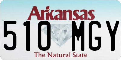 AR license plate 510MGY