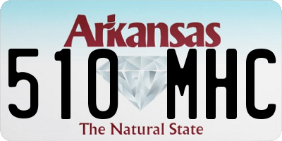 AR license plate 510MHC