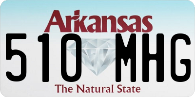 AR license plate 510MHG