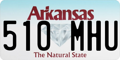 AR license plate 510MHU