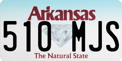 AR license plate 510MJS