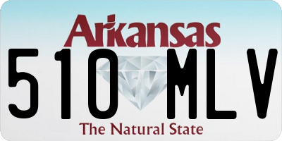 AR license plate 510MLV