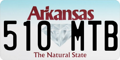 AR license plate 510MTB
