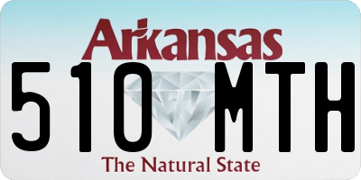 AR license plate 510MTH