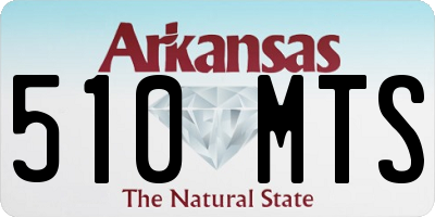 AR license plate 510MTS