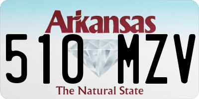 AR license plate 510MZV