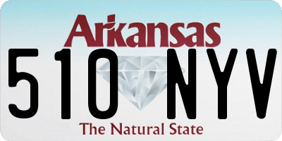 AR license plate 510NYV
