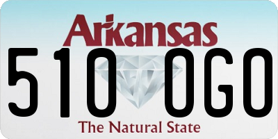 AR license plate 510OGO