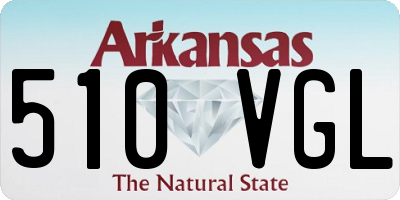 AR license plate 510VGL