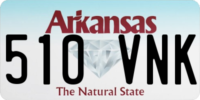 AR license plate 510VNK