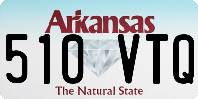 AR license plate 510VTQ