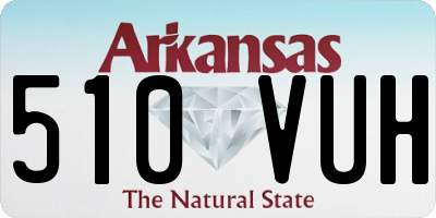 AR license plate 510VUH