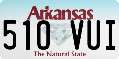 AR license plate 510VUI