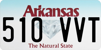AR license plate 510VVT