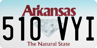 AR license plate 510VYI