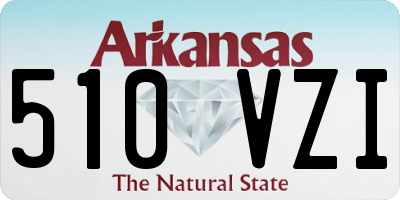 AR license plate 510VZI