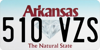 AR license plate 510VZS