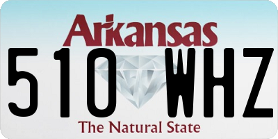 AR license plate 510WHZ