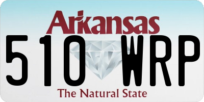 AR license plate 510WRP