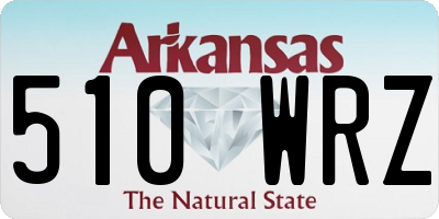 AR license plate 510WRZ