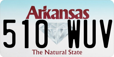 AR license plate 510WUV