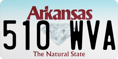 AR license plate 510WVA