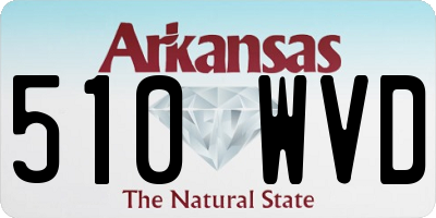 AR license plate 510WVD