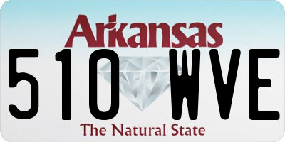 AR license plate 510WVE
