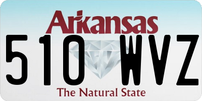 AR license plate 510WVZ